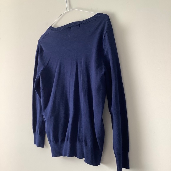 Joe Fresh Navy Blue Button-up Front Cardigan - XS - Picture 2 of 2